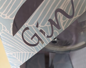 SVG files to create this beautiful presentation box for Gin Glasses