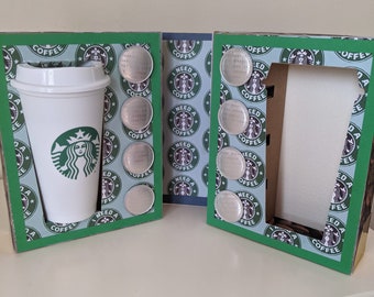 SVG files to make this Starbucks reusable cup and coffee pod presentation box (16floz)