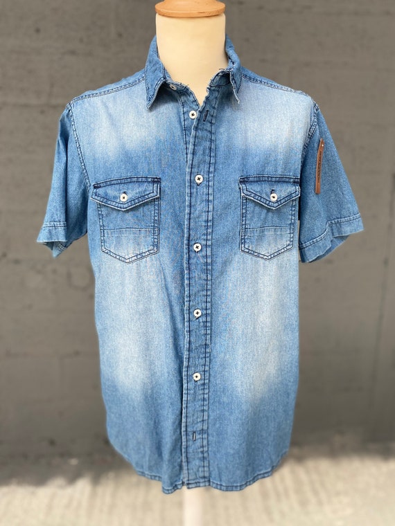 Vintage Very Nice Denim Shirt IDENTIC 