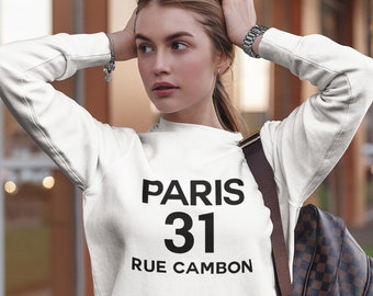 Paris 31 Rue Cambon Black Printed 