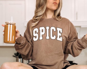 Pumpkin Spice Season Sweatshirt, Women's Fall Sweatshirt, Comfort Colors Shirt, Pumpkin Shirt, Fall Sweater, Autumn Shirt, Gifts for her