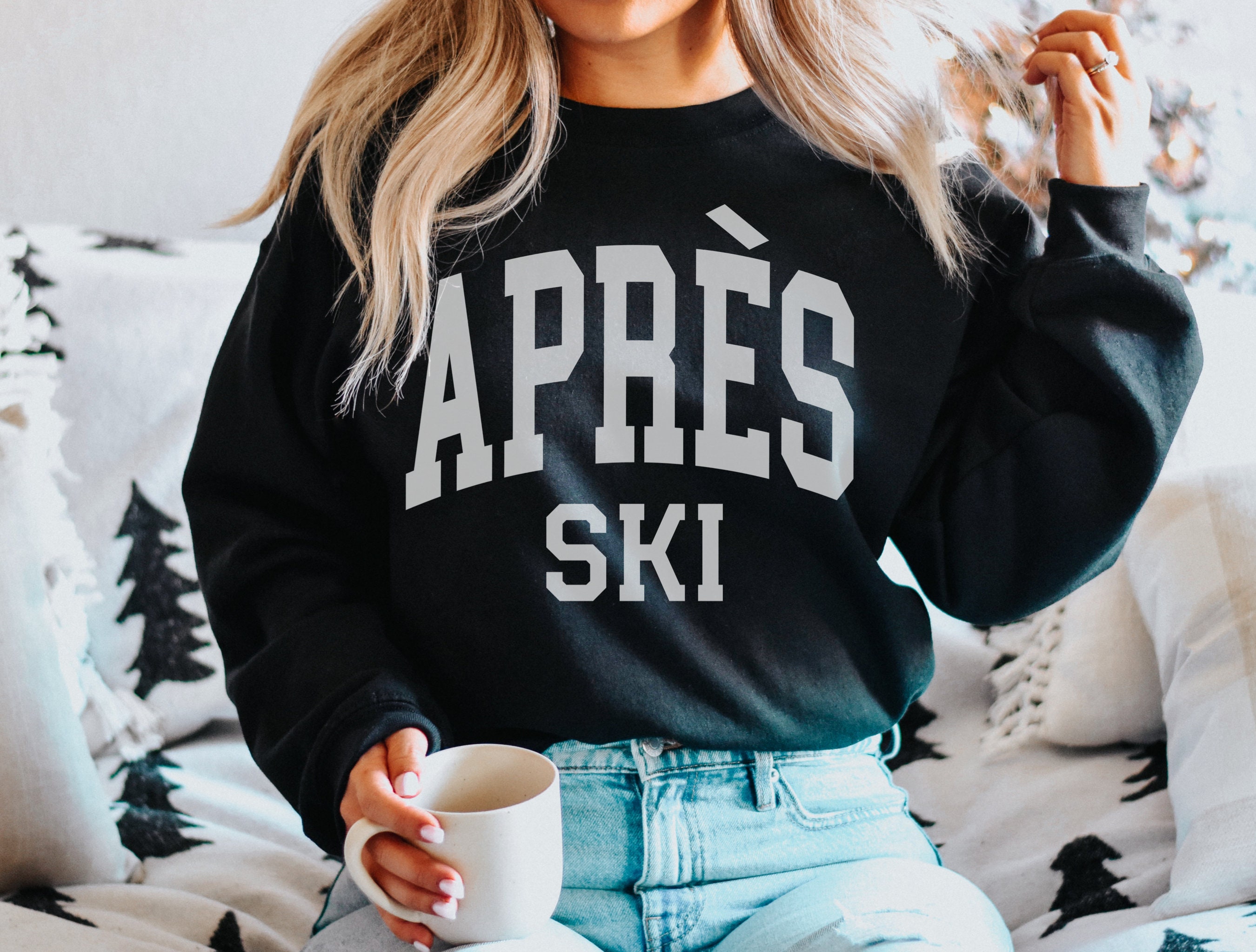 Après Ski Sweatshirt Women's Trendy Sweatshirt Ski - Etsy Canada