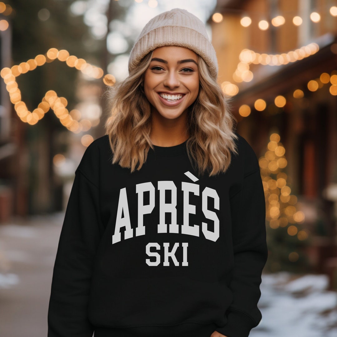 Apres ski sweatshirt deals