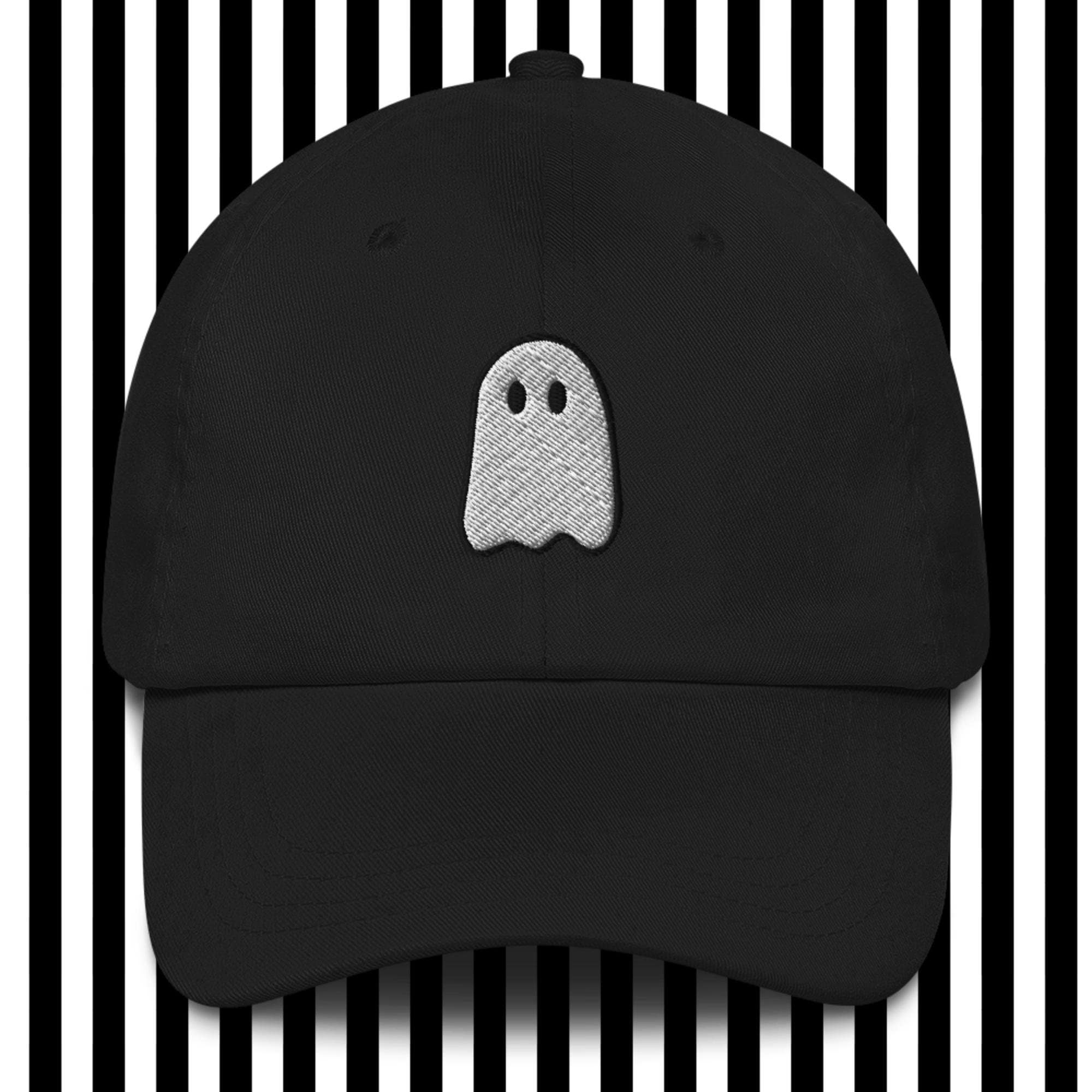 Ghost Emoji Embroidered Hat, Hats, Baseball Cap, Women display picture 1