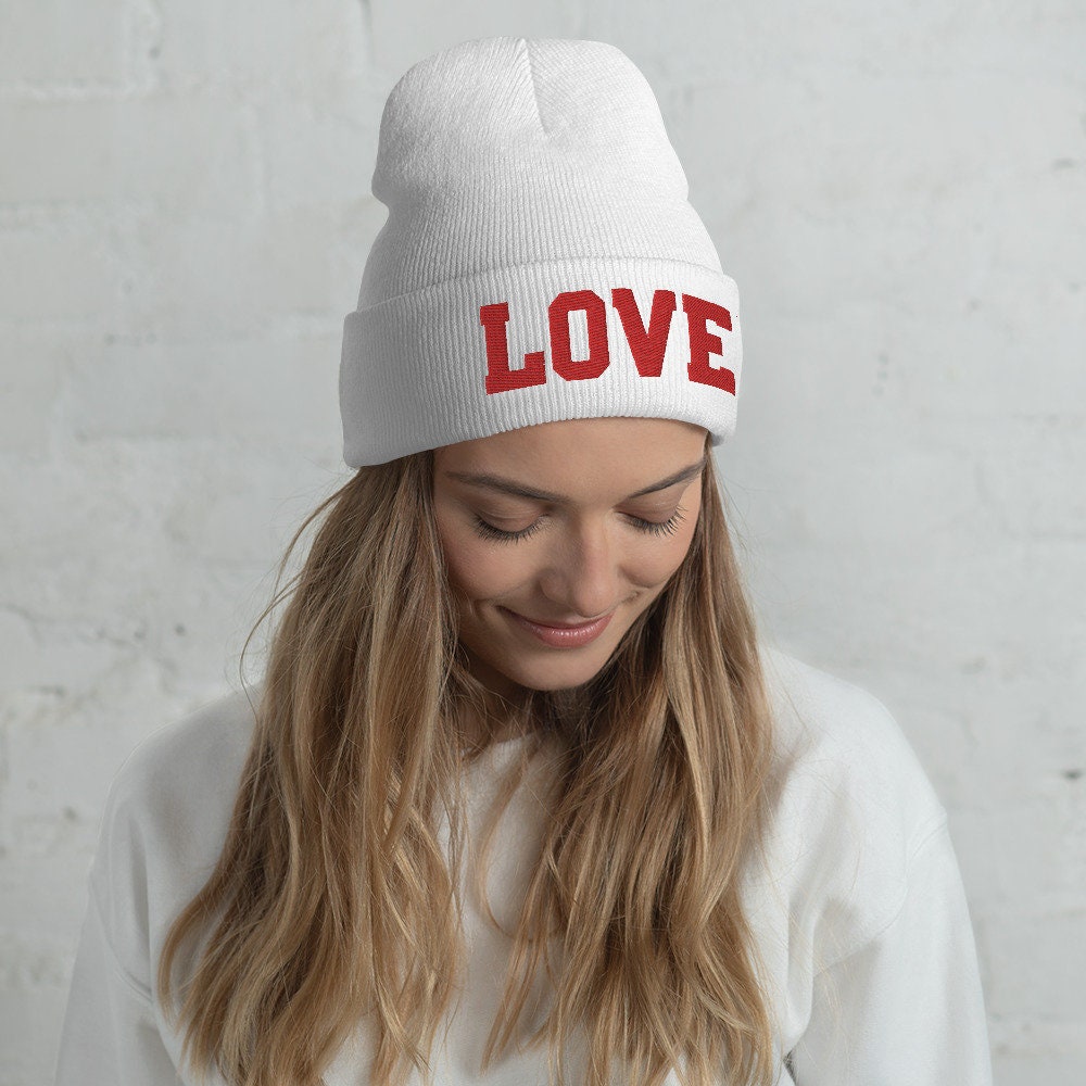 LOVE Beanie, Valentine's Day, Valentine's Day Gifts, Women's Hats