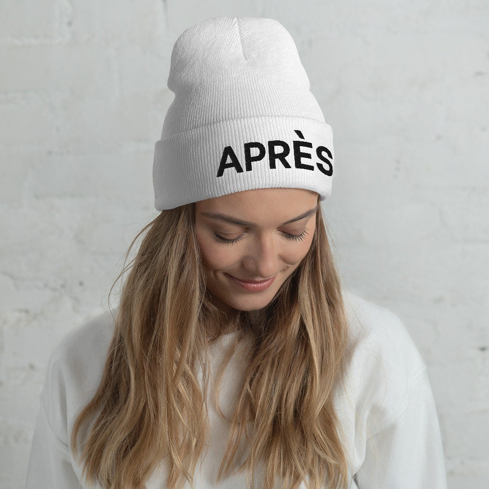 Après Winter Cuffed Beanie in Black 3D Puff Embroidery, Apres Ski, Women's Winter Hat, Trendy Hats, Ski Hat, Ski Gifts, Holiday Gift, Hats - Etsy Après Winter Cuffed Beanie in Black 3D Puff Embroidery, Apres Ski, Women's Winter Hat, Trendy Hats, Ski Hat, Ski Gifts, Holiday Gift, Hats - Etsy