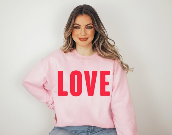 Love sweatshirt womens sale