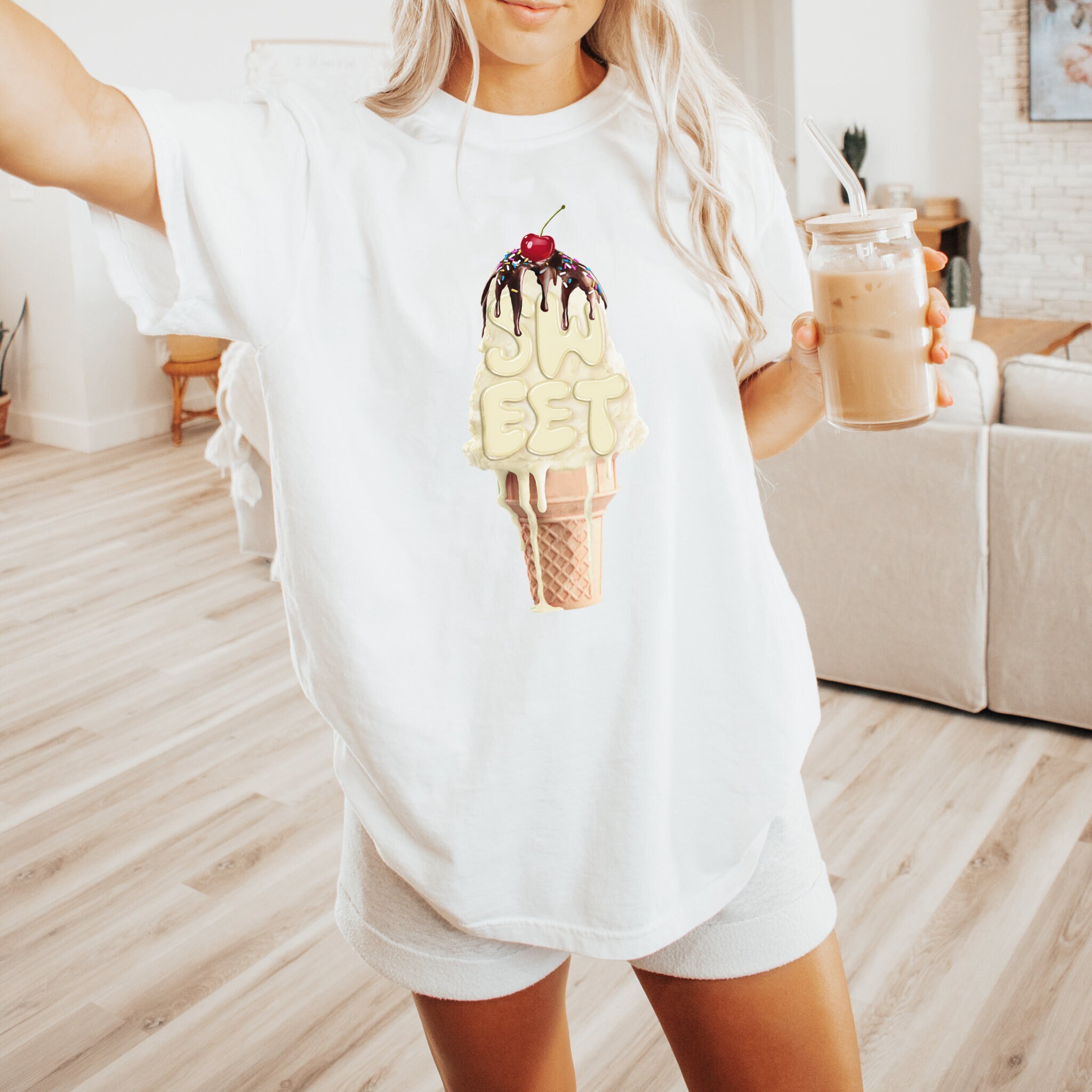 Sweet Ice Cream T-shirt, Women
