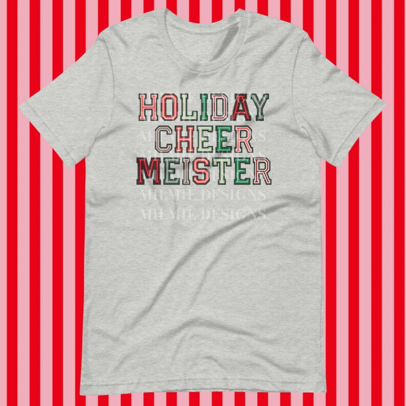 Holiday Cheer Meister T-shirt Christmas Shirt Holiday Shirt - Etsy