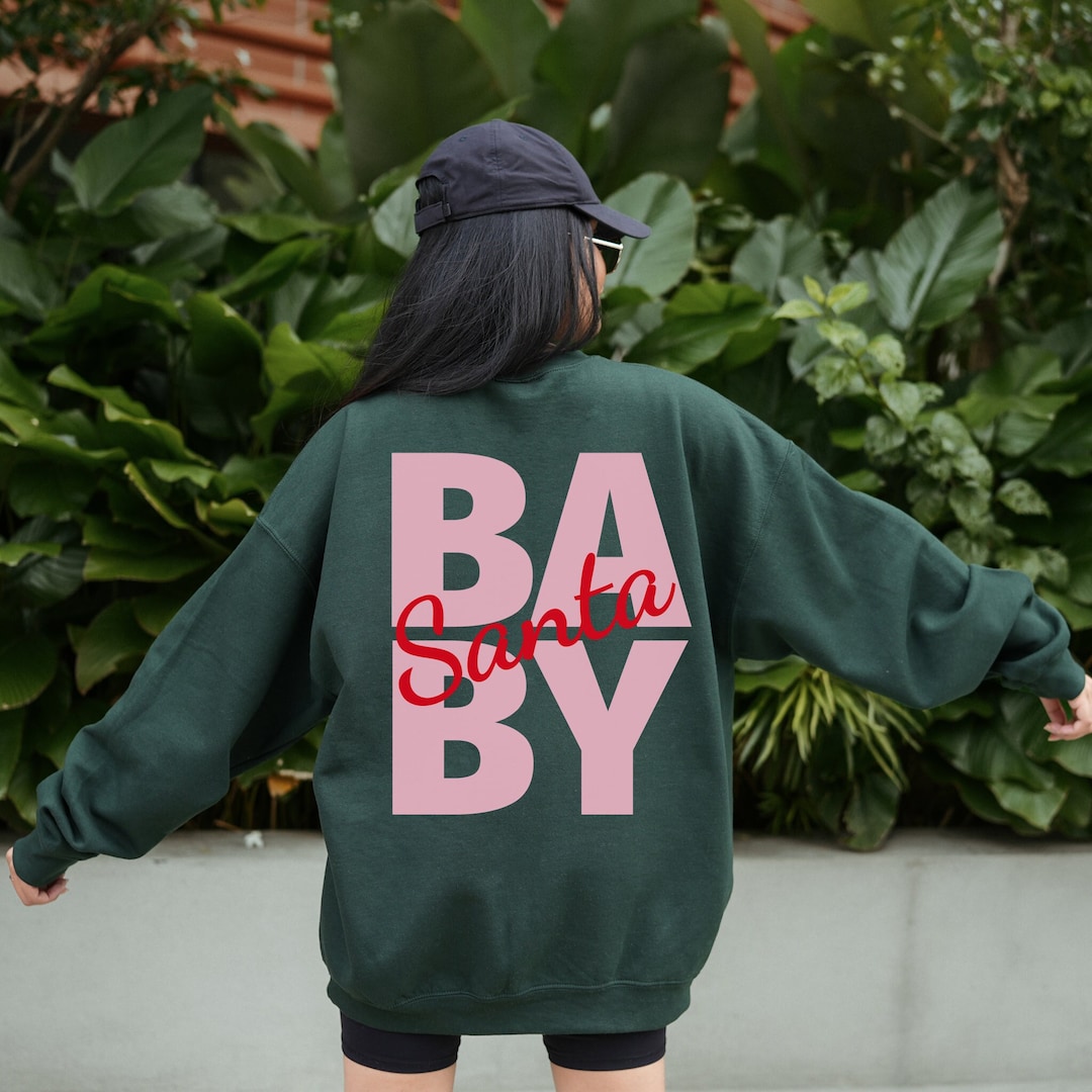 Santa Baby Unisex Crop Sweatshirt main image 1