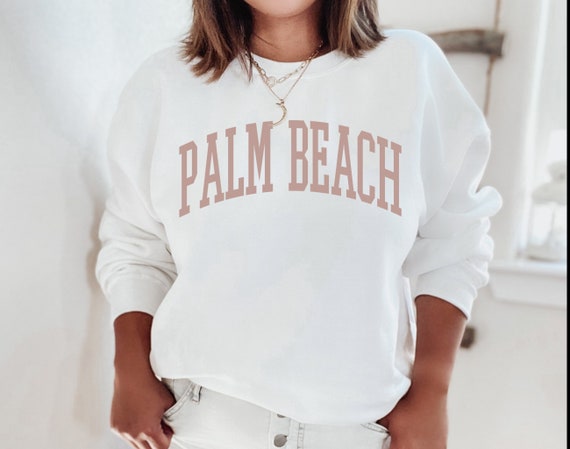 Beach crewneck sweatshirt sale