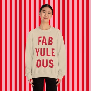 Fab Yule Ous Christmas Sweatshirt, Trendy Christmas Shirt, Women's ...