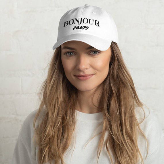 Bonjour Paris Dad Hat Baseball Cap 