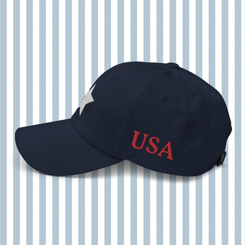 Chapéu Star USA, chapéu 4 de julho, 4 de julho, boné de beisebol feminino da moda, boné de beisebol dos EUA, chapéu América, chapéu de praia, chapéu bordado imagem 4