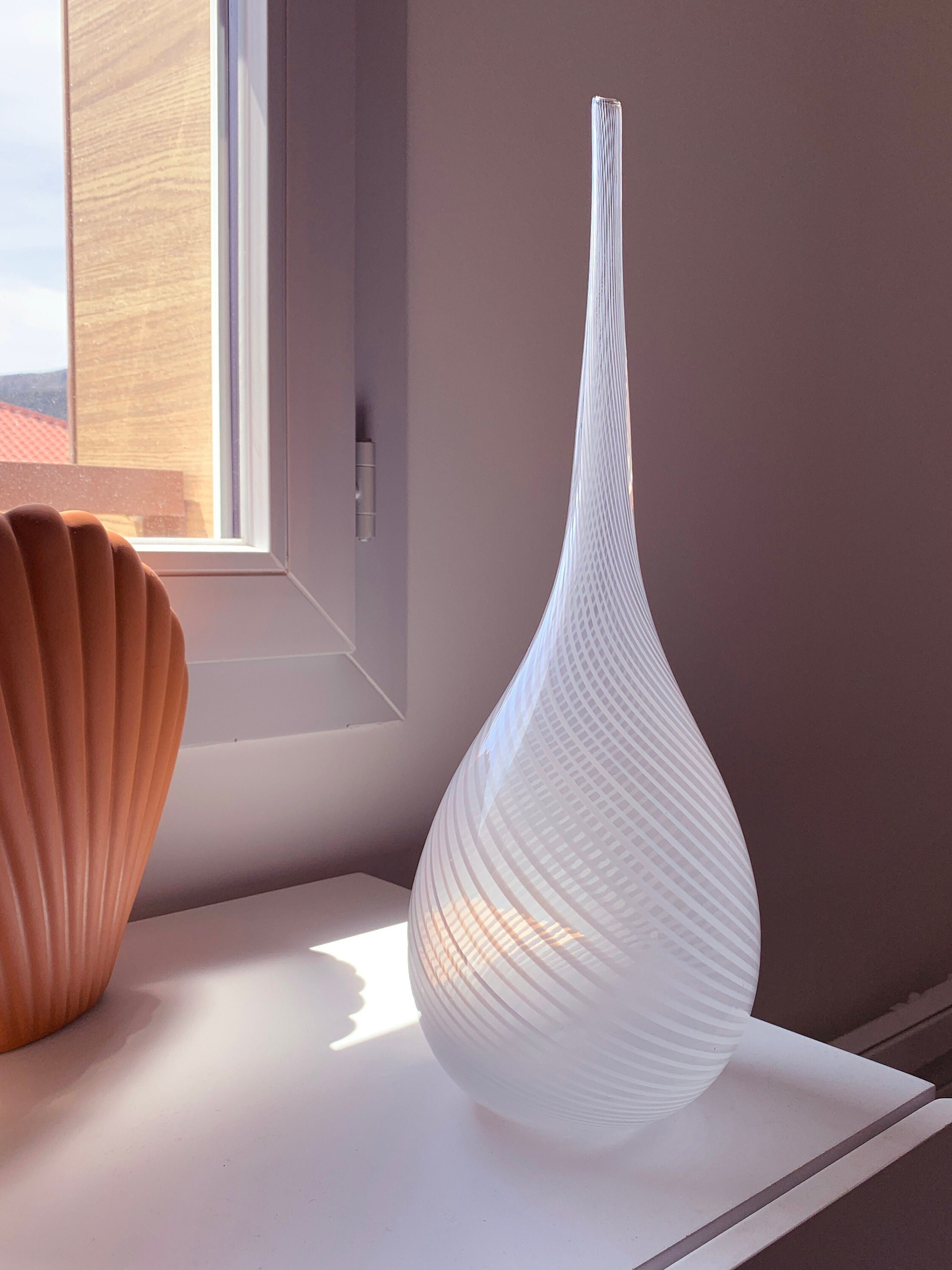 murano Soliflor blanc