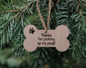 Dog Ornament personalized , custom dog Ornament, Funny Christmas ornament, 3D Christmas Ornament Personalized, funny dog ornament, dog gift