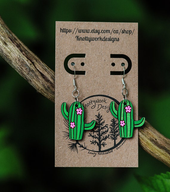 Western Ohrringe, Kaktus Ohrringe, Kaktus Schmuck, flippige Ohrringe, se  Ohrringe, Landhaus Ohrringe, Rodeo Ohrringe, se Ohrringe, Kaktus - Etsy.de