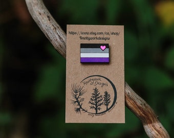 Épinglette de fierté, épingle asexuée, fierté subtile, fierté bi, fierté trans, drapeau de la fierté gaie, épingles pour sacs à dos, fierté non binaire, mois de la fierté