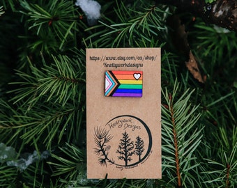 Pride pin, rainbow pin, subtle pride,  bi pride, trans pride, gay pride flag, pins for backpacks, nonbinary pride, transgender pride