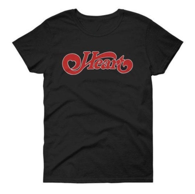 Heart Band Logo Unisex Shirt Vintage Hip Hop Shirt Gift For Etsy