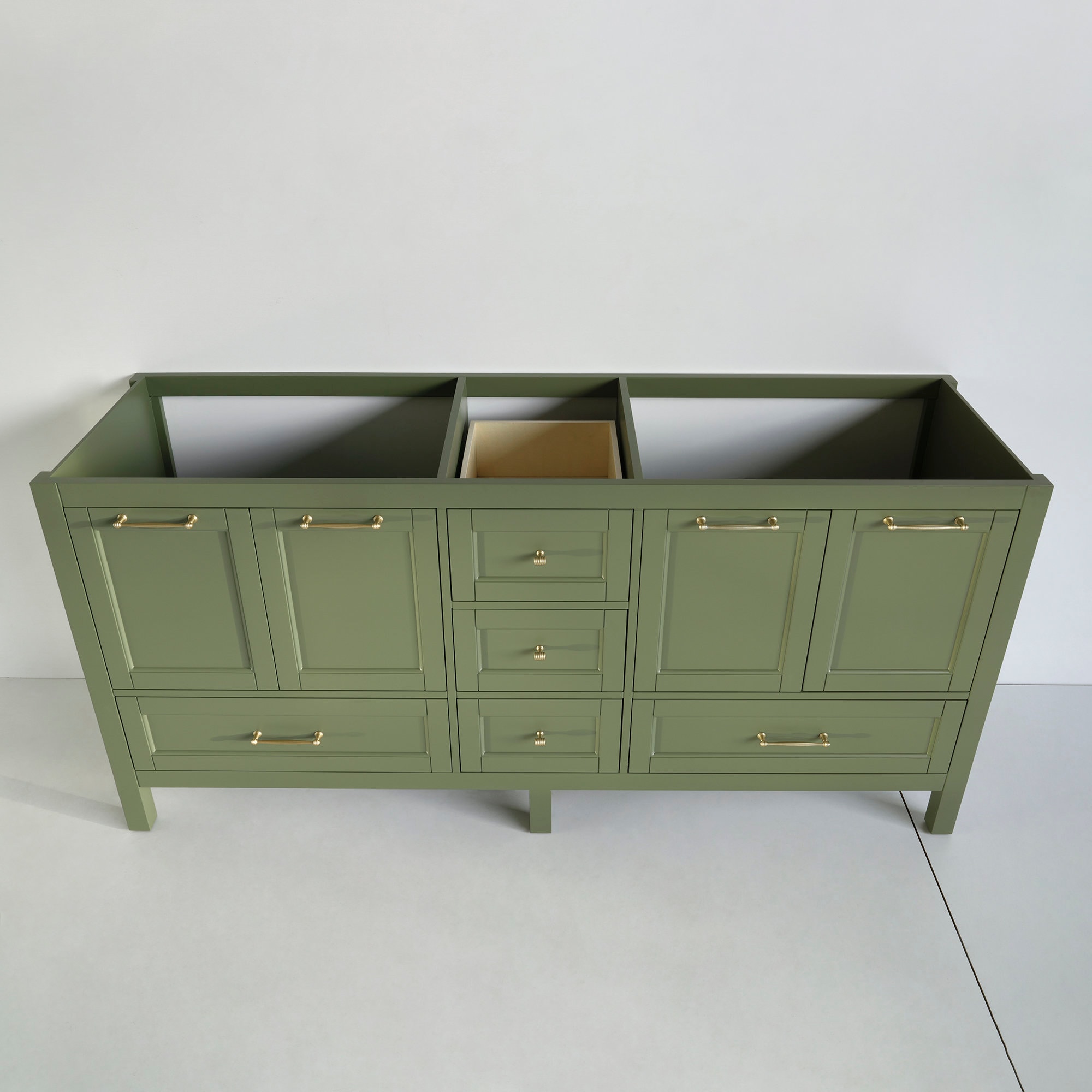 72 Inch SELENA Freestanding Green Double Sink Bathroom Vanity - Etsy