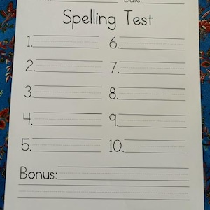 Printable 1 Page Adding Letter Spelling Practice Elementary Word ...