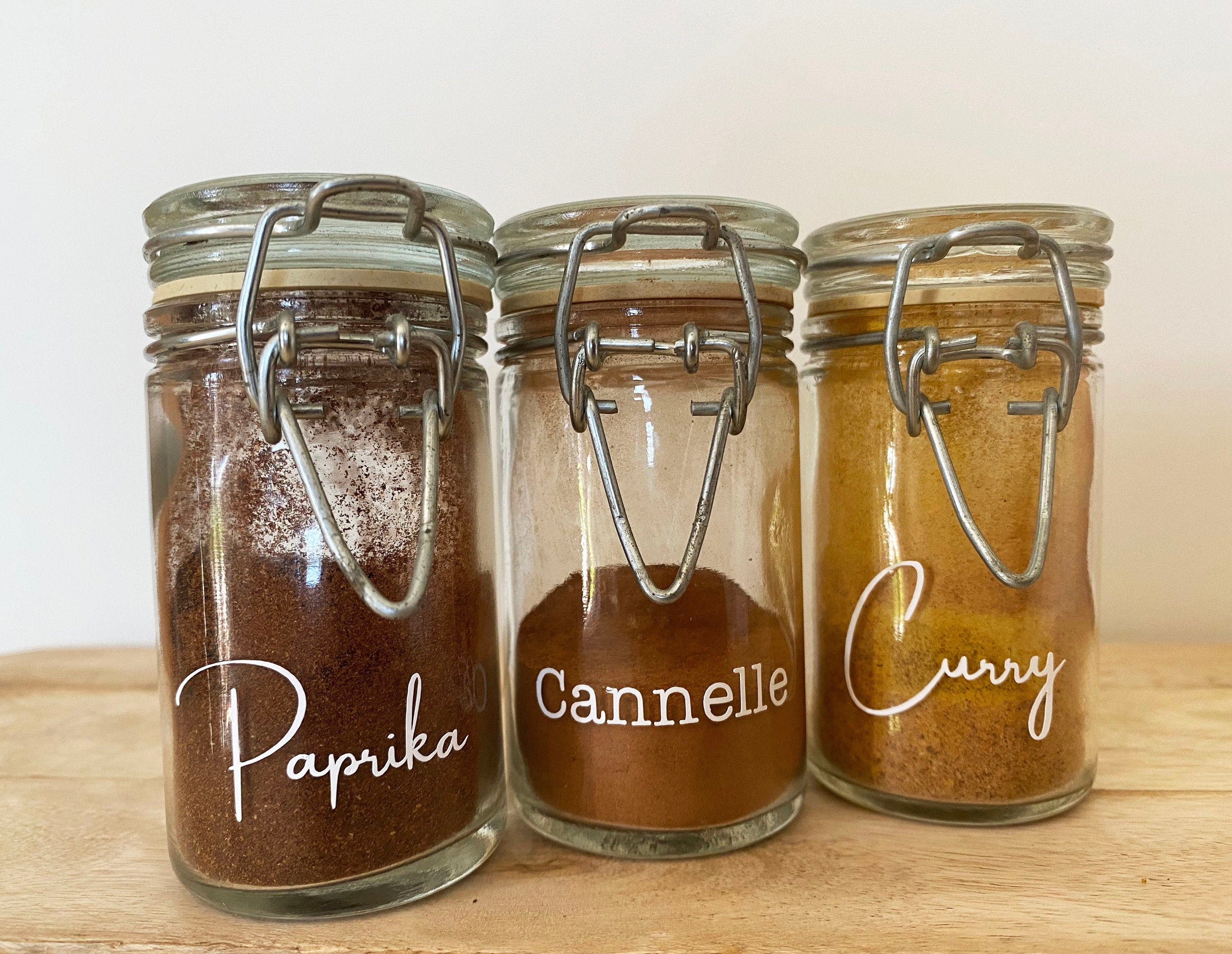 Étiquette à Bocaux