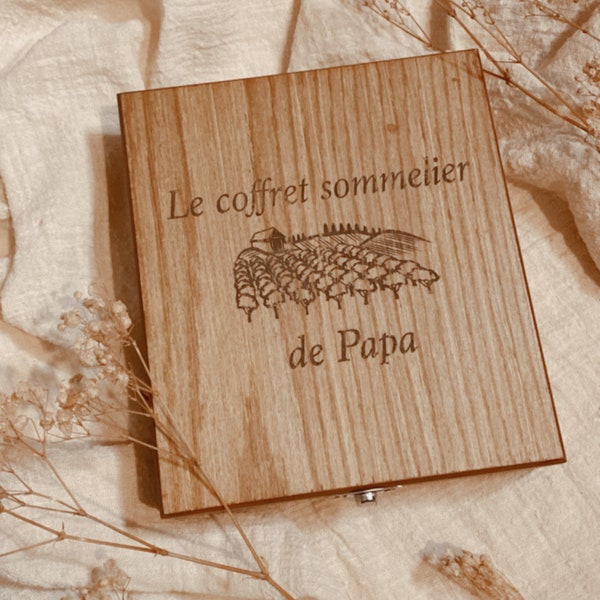 Coffret de sommelier personnalisé