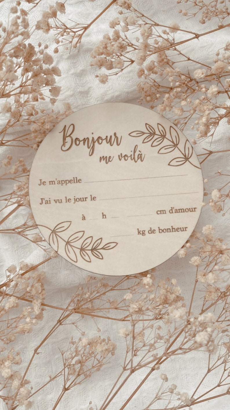 Carte bienvenue à remplir image 5