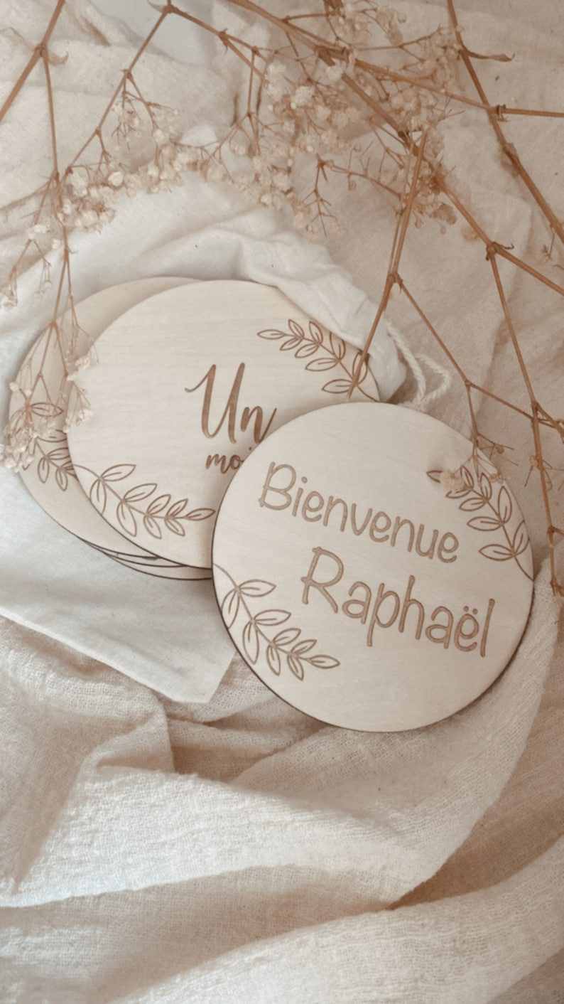 Cartes étapes en bois à personnaliser image 9