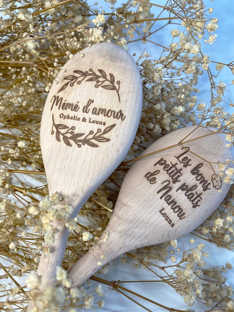 Personalized wooden spoon image 1