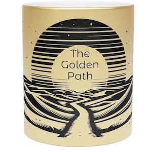 Der Goldene Weg Dünenbecher, Geschenk für Dünenfan, Gott Kaiser der Düne Scifi Kaffeebecher, Paul Atreides Leto II Dünen Teetasse Becher, Dünenmessias Becher