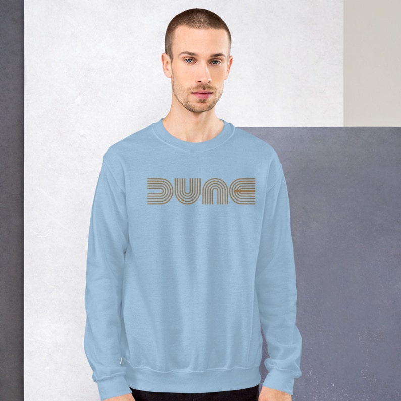 Dune Inspired Embroidered Sweatshirt, Arrakis, Dune 2, Sci Fi