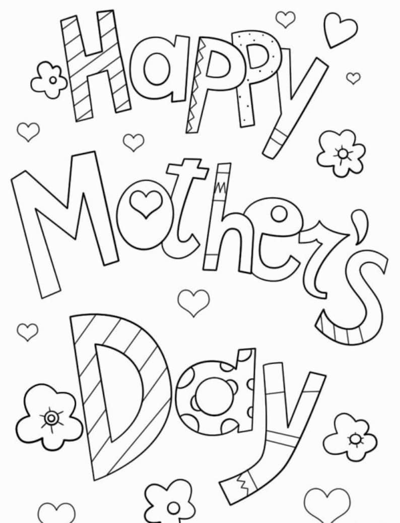 Mother's Day Printable Crafts and Activity Combonation Package for ...