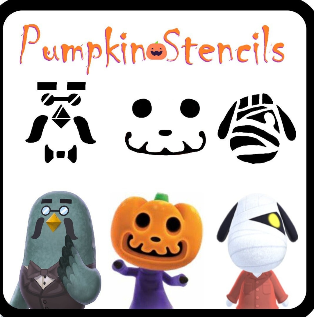 Animal Crossing Stencils - Etsy