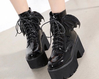 gothic platform trainers