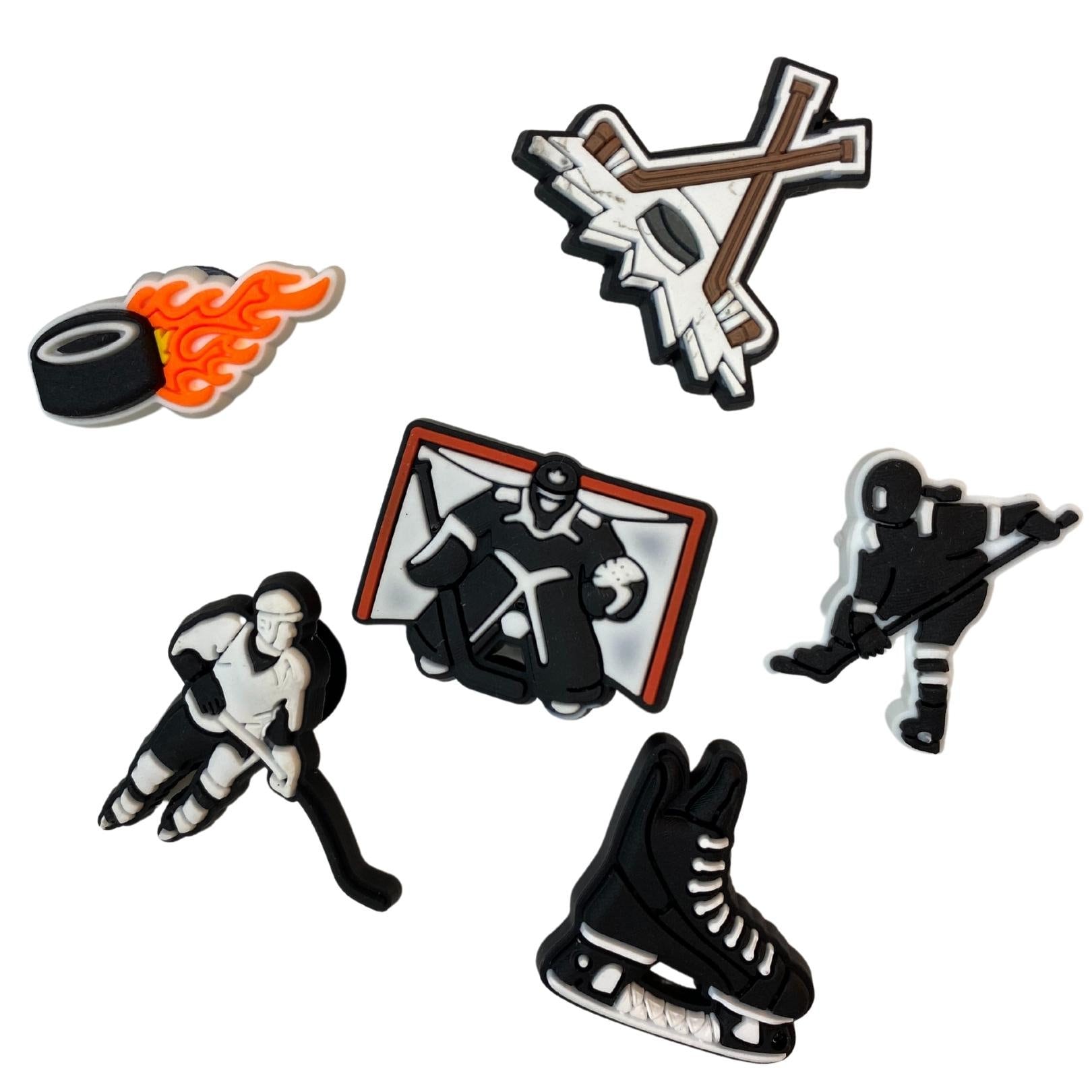 Seattle Kraken Hockey Team Charm For Crocs Shoe Charms - 4 Pieces