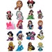 20pcs Princess Character Themed Shoe Charms, Frozen Charms for Crocs Shoes, Princess Party Favors for Girls/Boys 