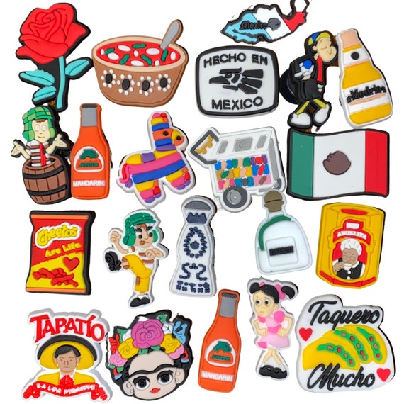 Mexican Croc Charms Set of 21 Mexican Charms for Crocs Crocs Etsy