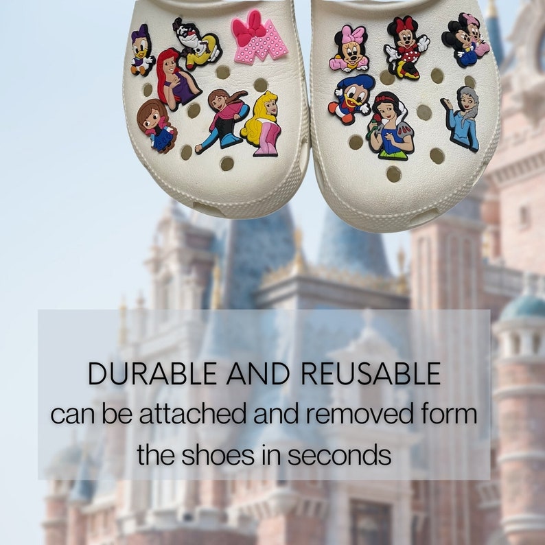 20pcs Princess Character Themed Shoe Charms Frozen Charms for Etsy