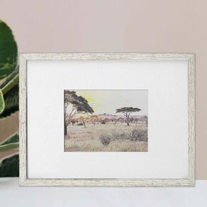 Limited Edition - Miragi AR Wall Art - Safari Serenity 9&quot;x12&quot;