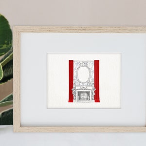 Interactive Wall Art | Red Curtain | Augmented Reality | AR | Holiday Gift