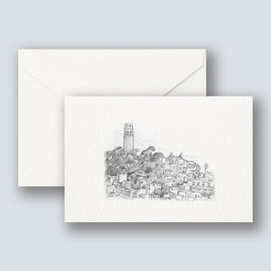 San Francisco Greeting Cards | Coit Tower | California Notecards