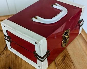 Small Vintage Doll Trunk