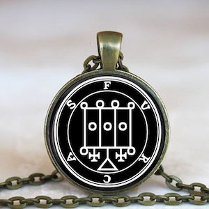 Necronomicon Furcas Jewelry, Necronomicon Necklace, Necronomicon Pendant