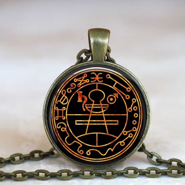 Seal of Solomon Pendant, Seal of Solomon Necklace, Seal of Solomon Jewelry