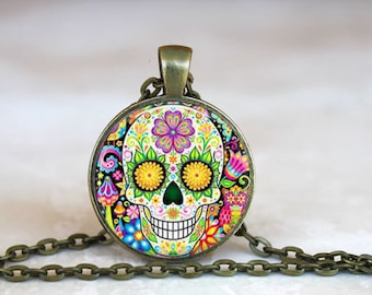 Sugar Skull Pendant