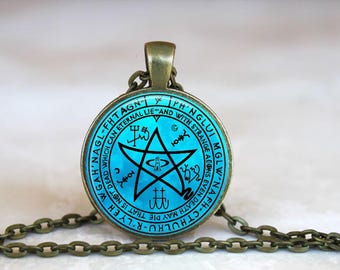 Elder Sign Pendant: Cthulhu Mythos Necklace