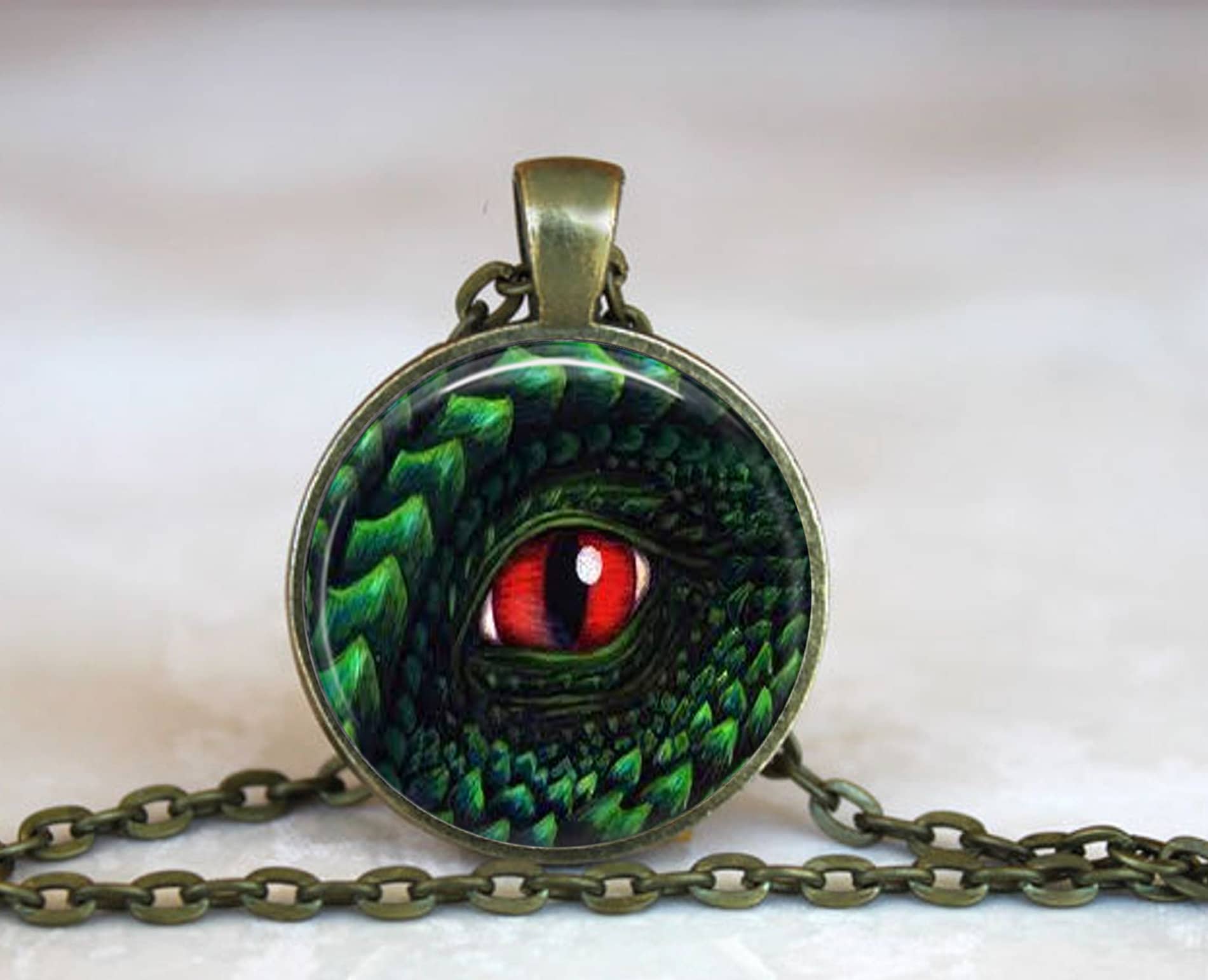Dragon eye necklace clearance