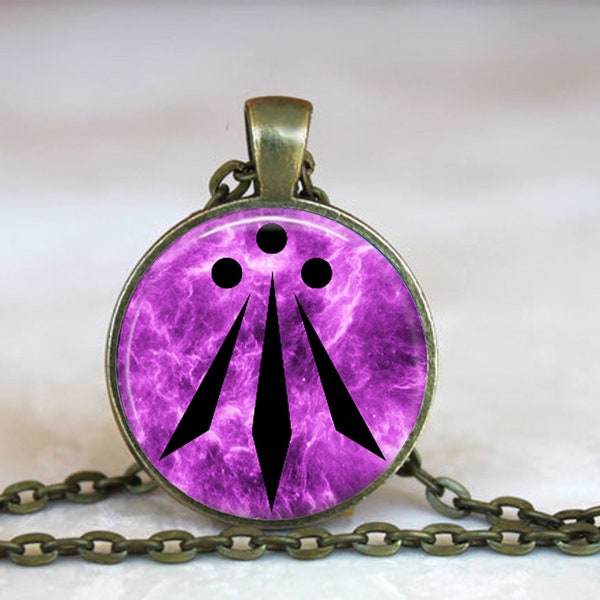 Awen Druid Celtic Protection Occult Jewelry, Pagan jewelry, Rune necklace, Occult necklace, Magick jewelry